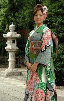 きものさろん花子 成人式写真01